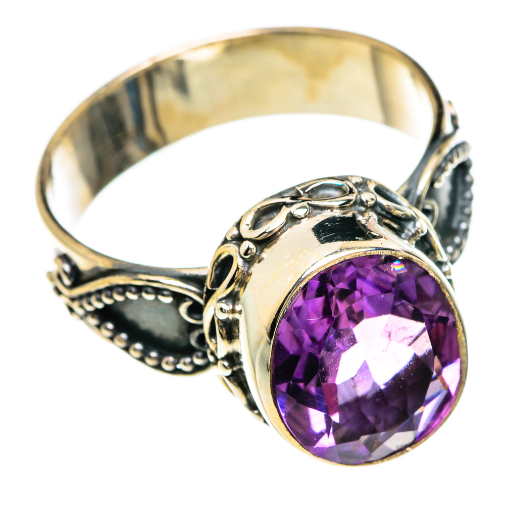 Amethyst Rings handcrafted by Anasilvercos - RING83706
