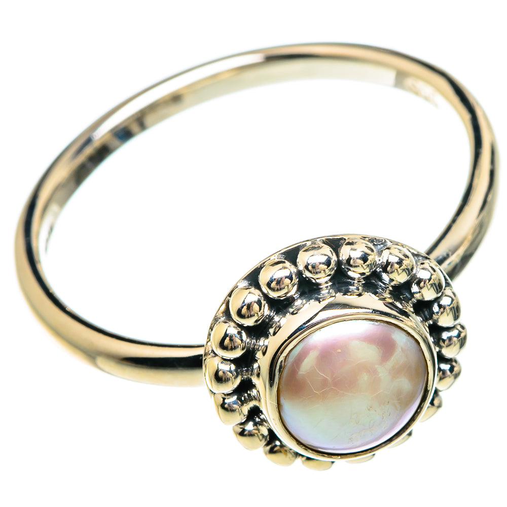Cultured Pearl Rings handcrafted by Anasilvercos - RING83716