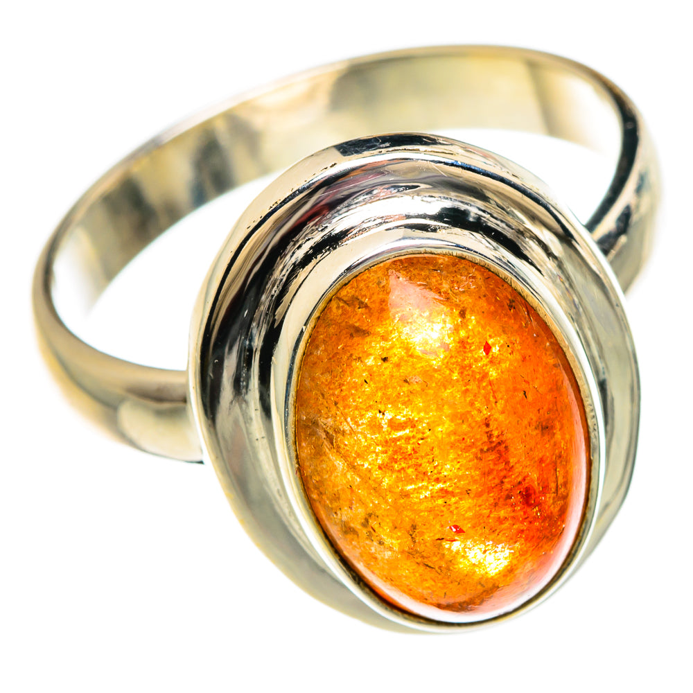 Sunstone Rings handcrafted by Anasilvercos - RING83741