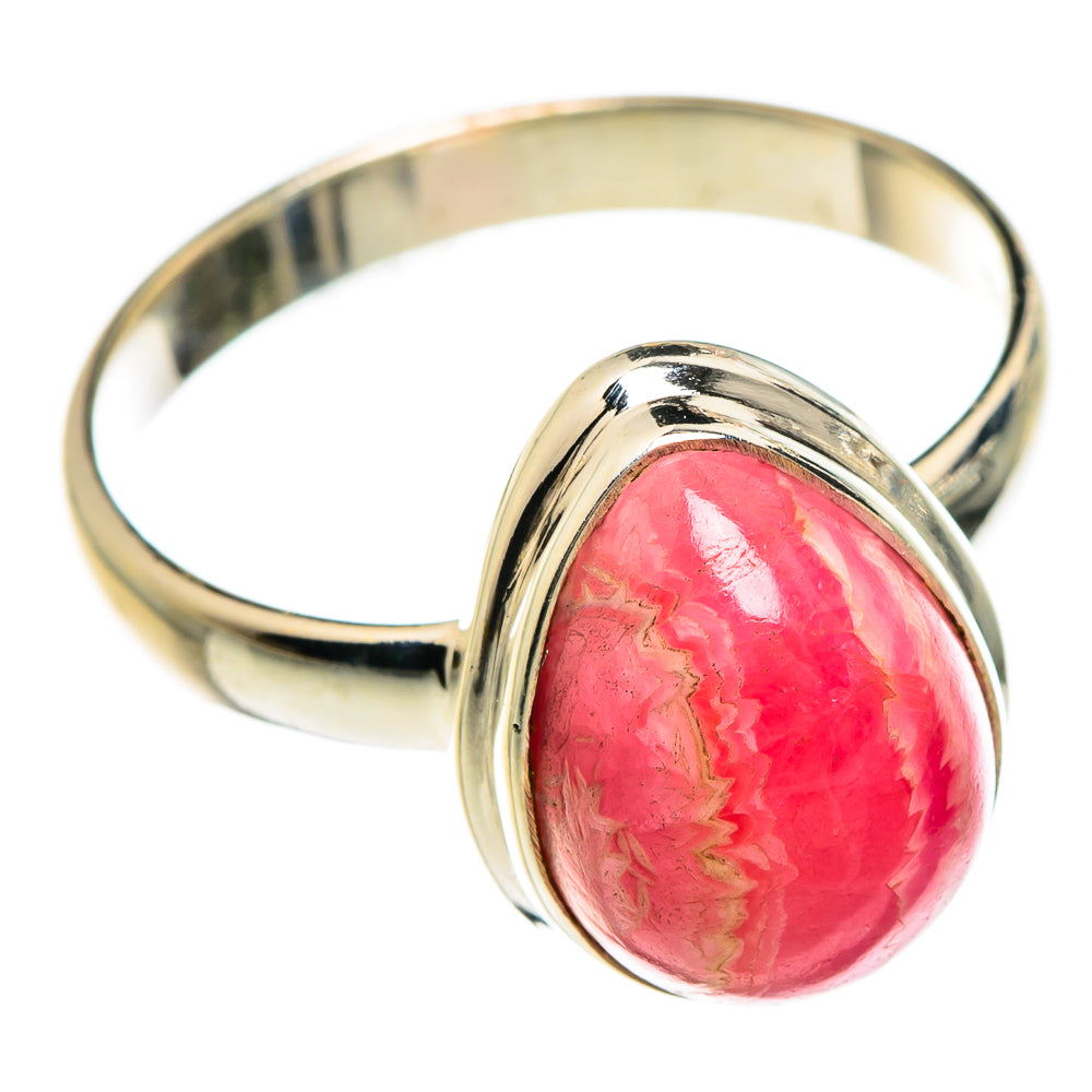Rhodochrosite Rings handcrafted by Anasilvercos - RING83743