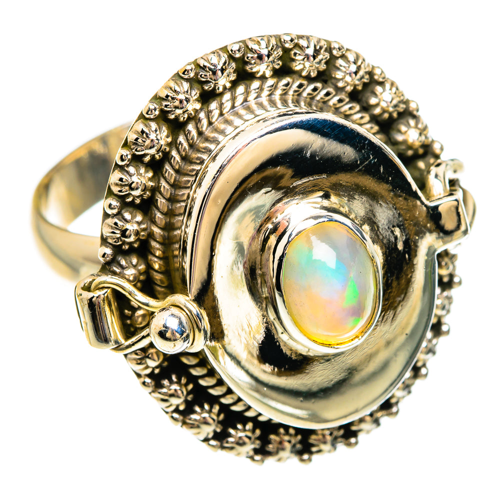 Ethiopian Opal Rings handcrafted by Anasilvercos - RING83763