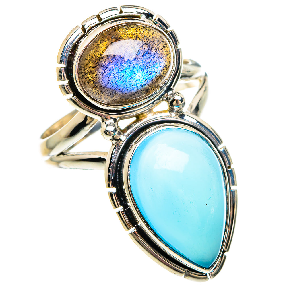 Chalcedony Rings handcrafted by Anasilvercos - RING83769