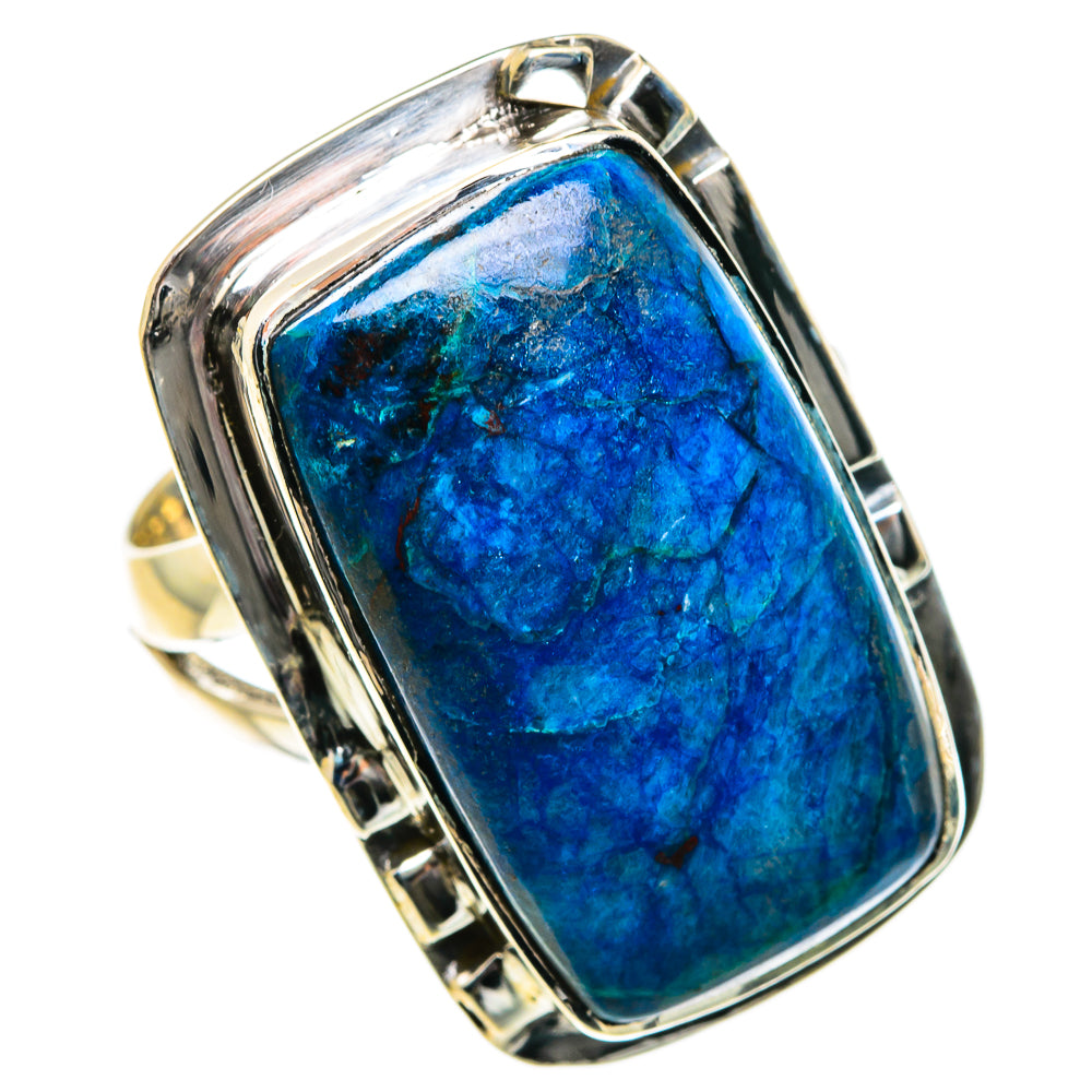 Chrysocolla Rings handcrafted by Anasilvercos - RING83773