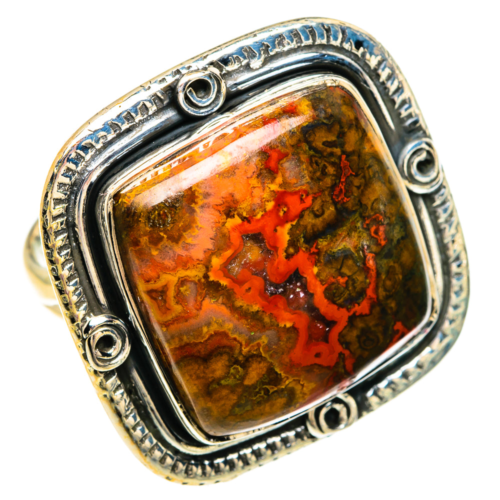 Moroccan Agate Rings handcrafted by Anasilvercos - RING83780