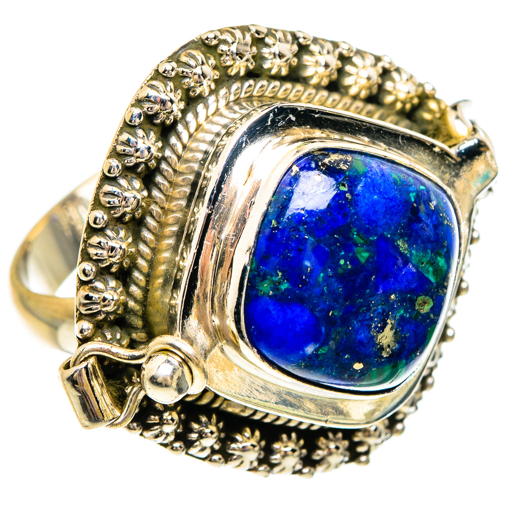 Azurite Rings handcrafted by Anasilvercos - RING83794