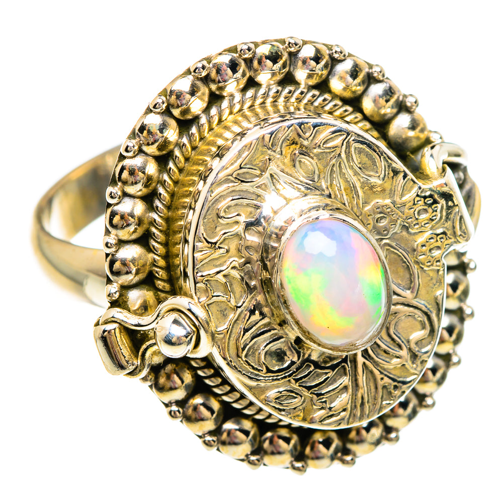 Ethiopian Opal Rings handcrafted by Anasilvercos - RING83796