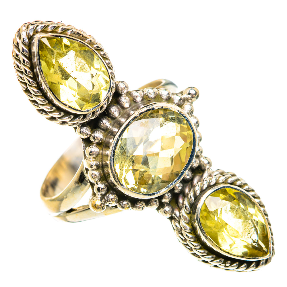 Citrine Rings handcrafted by Anasilvercos - RING83798