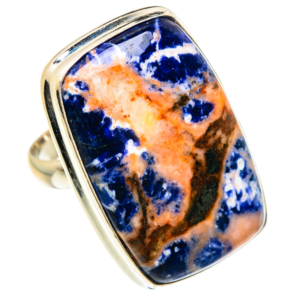 Sodalite Rings handcrafted by Anasilvercos - RING83801