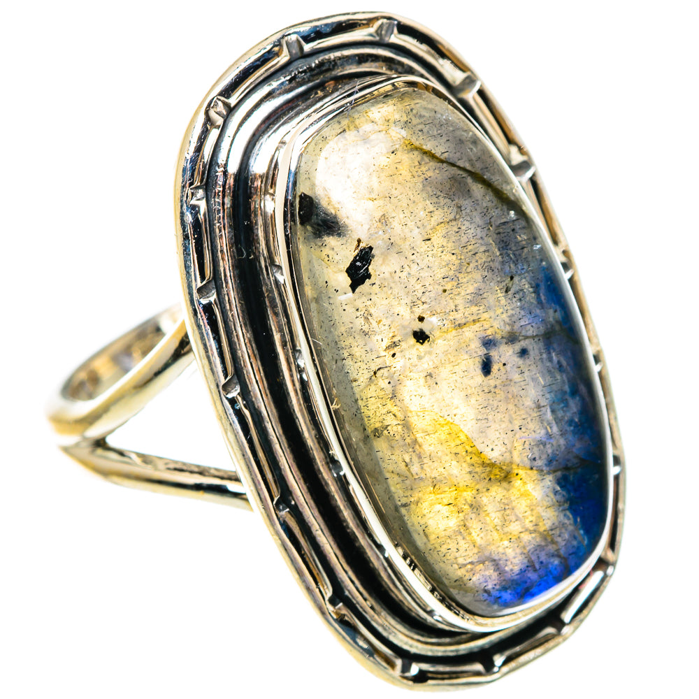 Labradorite Rings handcrafted by Anasilvercos - RING83803