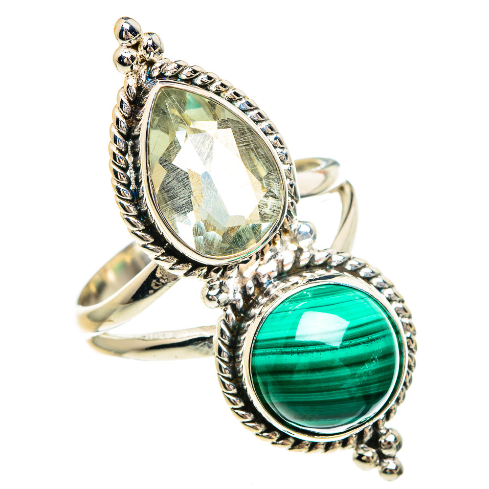 Malahcite Rings handcrafted by Anasilvercos - RING83807