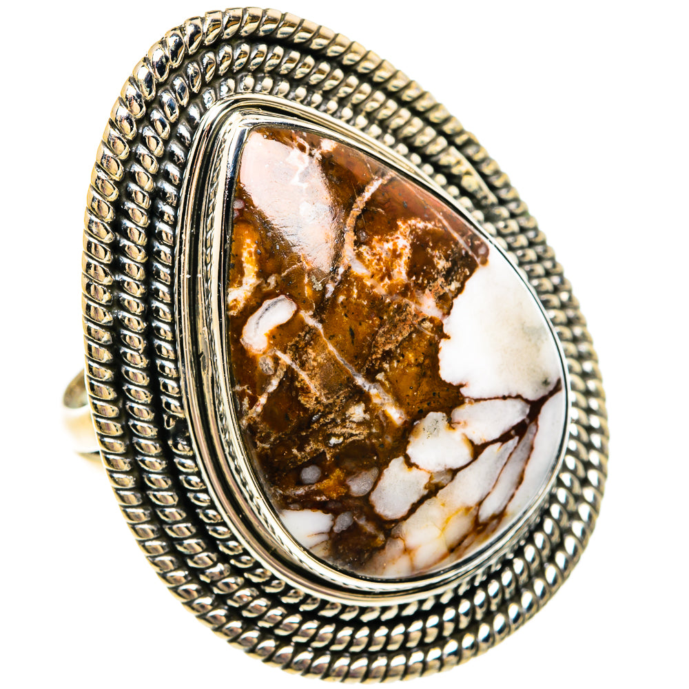 Wild Horse Jasper Rings handcrafted by Anasilvercos - RING83811