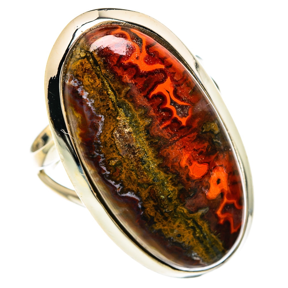 Moroccan Agate Rings handcrafted by Anasilvercos - RING83812