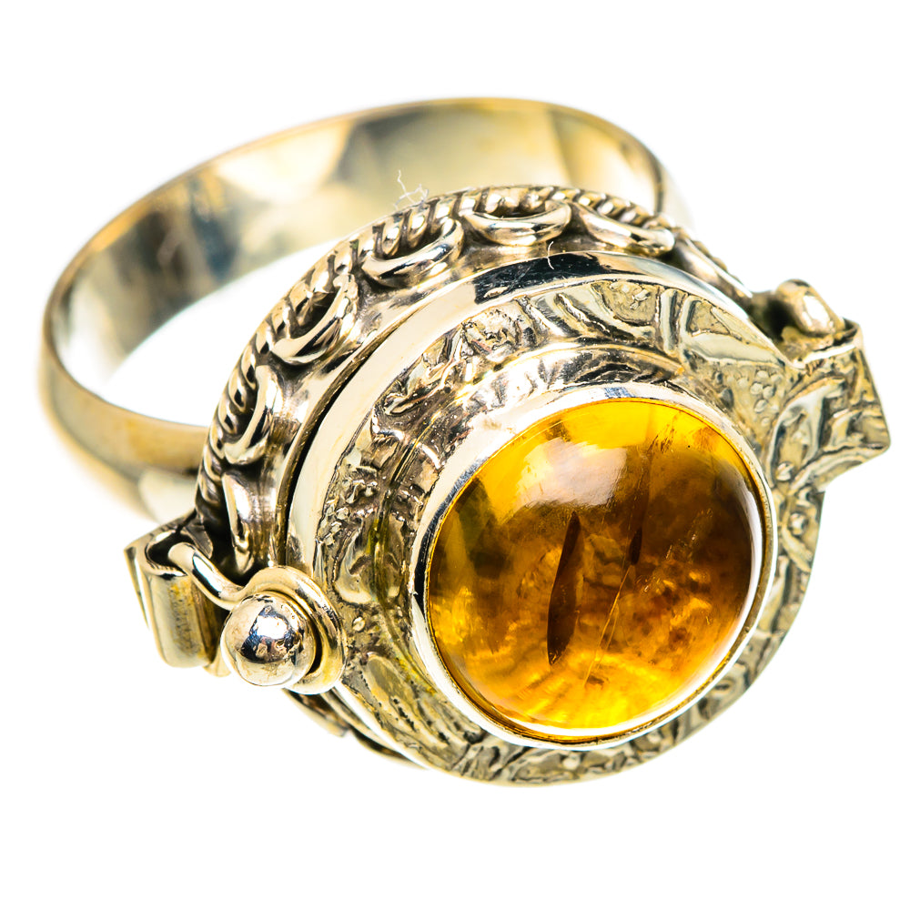 Citrine Rings handcrafted by Anasilvercos - RING83816