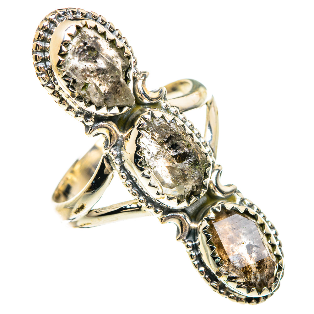 Herkimer Diamond Rings handcrafted by Anasilvercos - RING83823