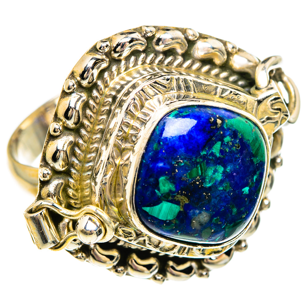 Azurite Rings handcrafted by Anasilvercos - RING83826
