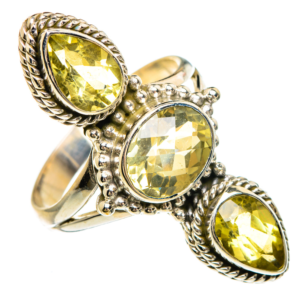 Citrine Rings handcrafted by Anasilvercos - RING83830