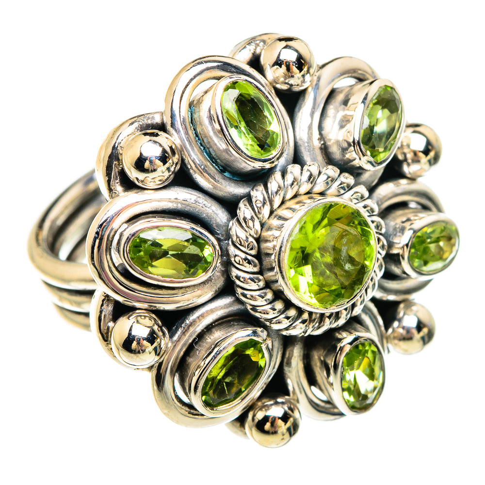 Peridot Rings handcrafted by Anasilvercos - RING83841