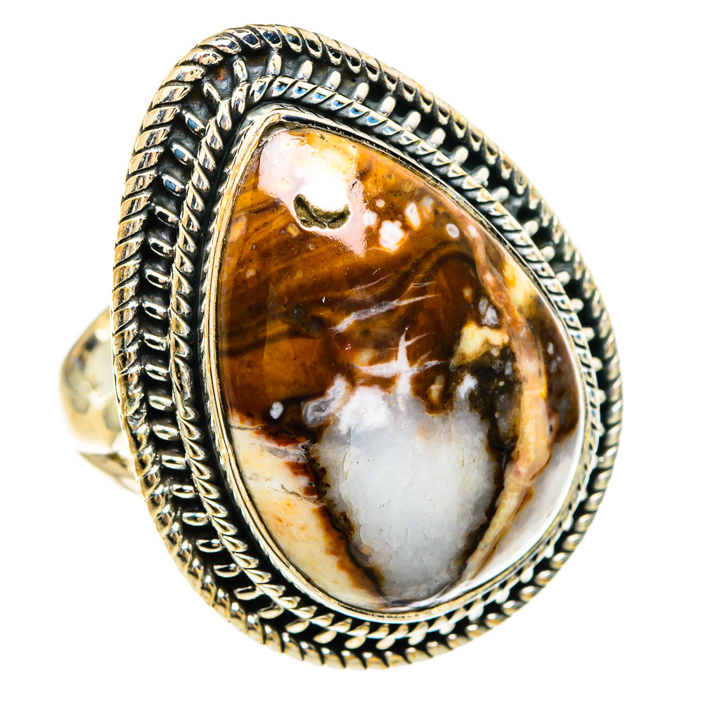 Red Jasper Rings handcrafted by Anasilvercos - RING83846