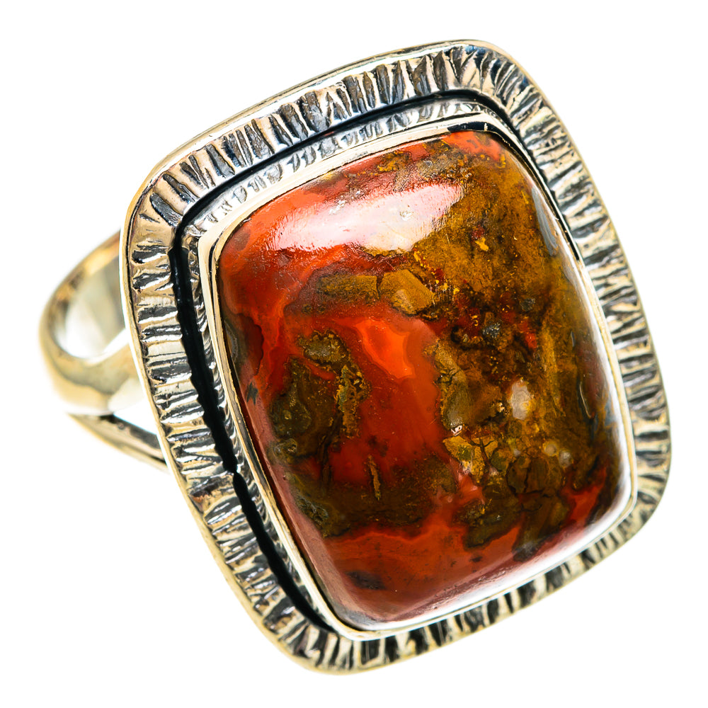 Moroccan Agate Rings handcrafted by Anasilvercos - RING83847