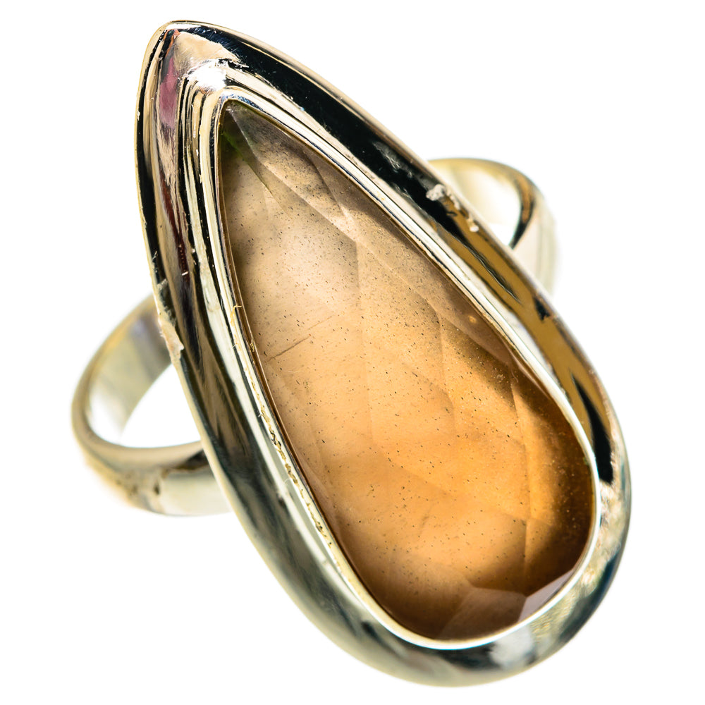 Smoky Quartz Rings handcrafted by Anasilvercos - RING83852