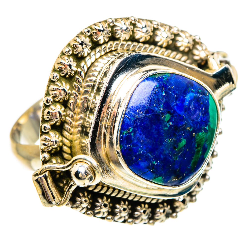 Azurite Rings handcrafted by Anasilvercos - RING83855
