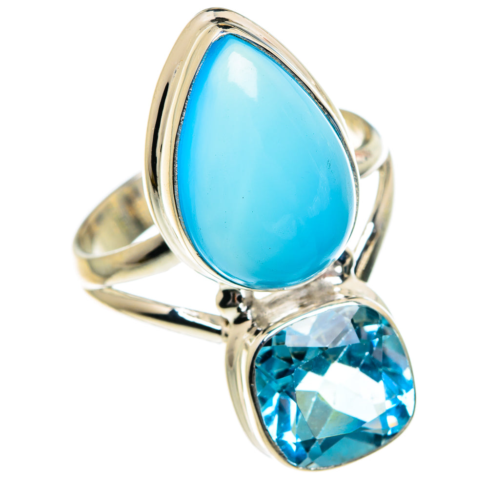 Chalcedony Rings handcrafted by Anasilvercos - RING83862