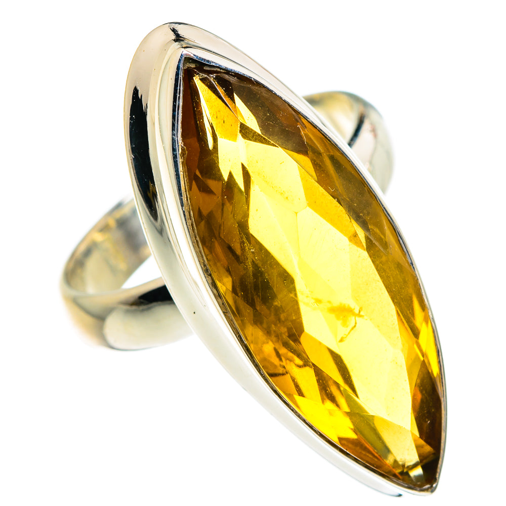 Mandarin Citrine Rings handcrafted by Anasilvercos - RING83874