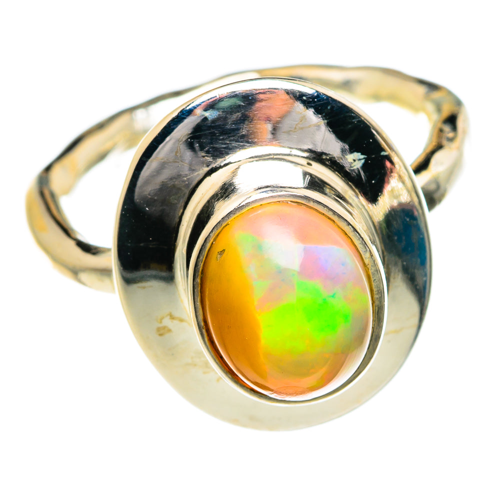 Ethiopian Opal Rings handcrafted by Anasilvercos - RING83892