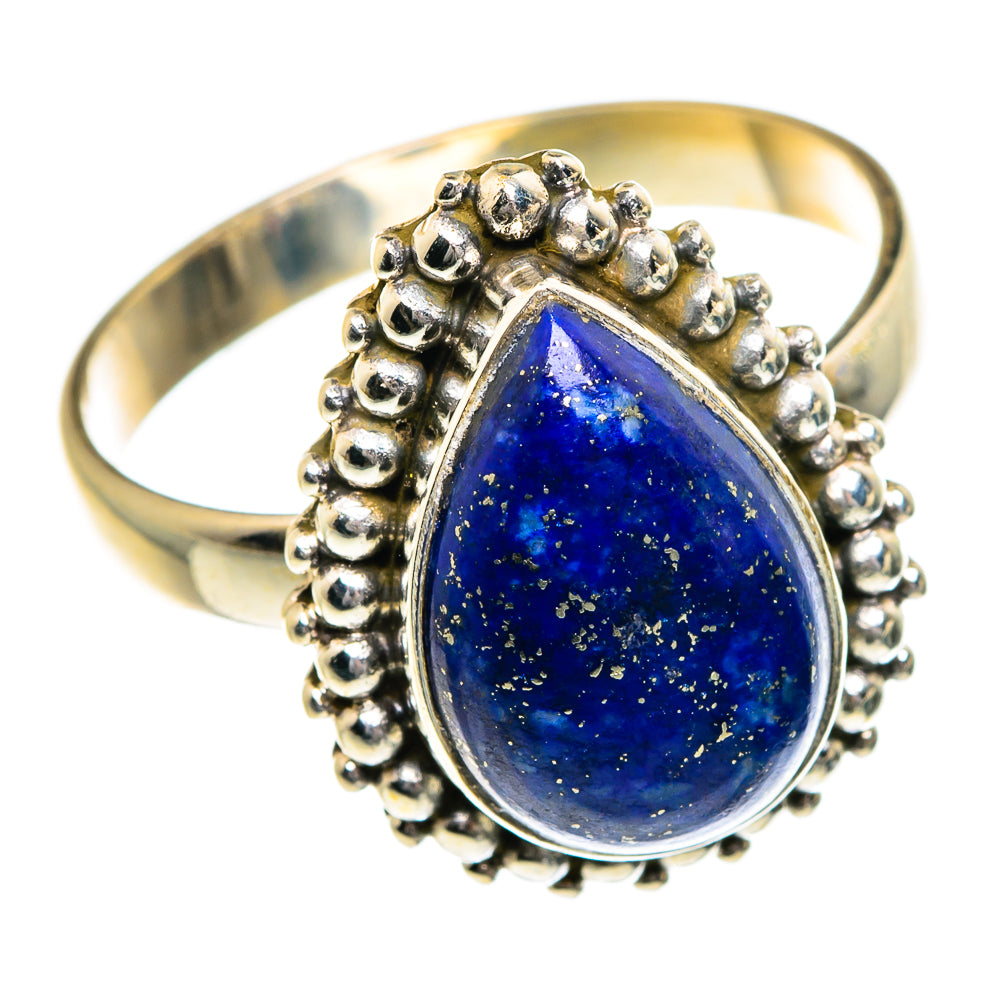 Lapis Lazuli Rings handcrafted by Anasilvercos - RING83896
