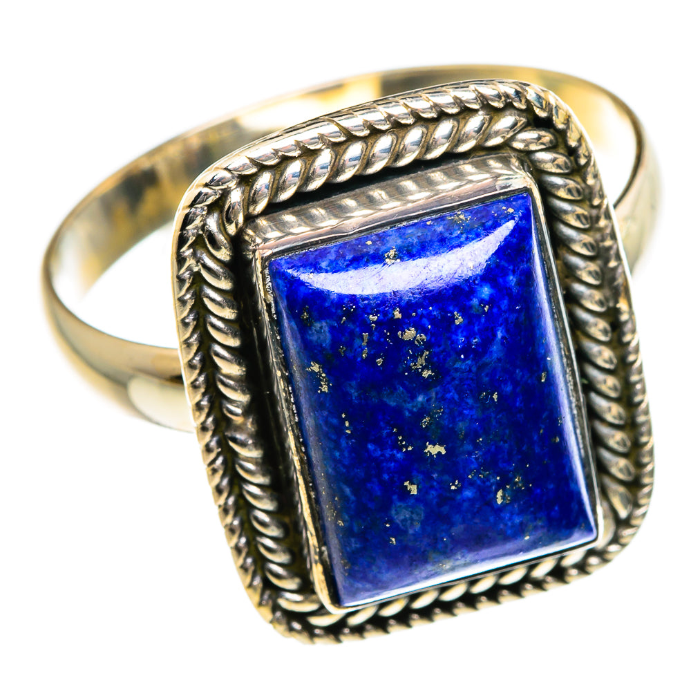 Lapis Lazuli Rings handcrafted by Anasilvercos - RING83897