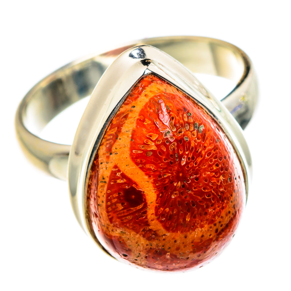 Sponge Coral Rings handcrafted by Anasilvercos - RING83912 - Photo 2