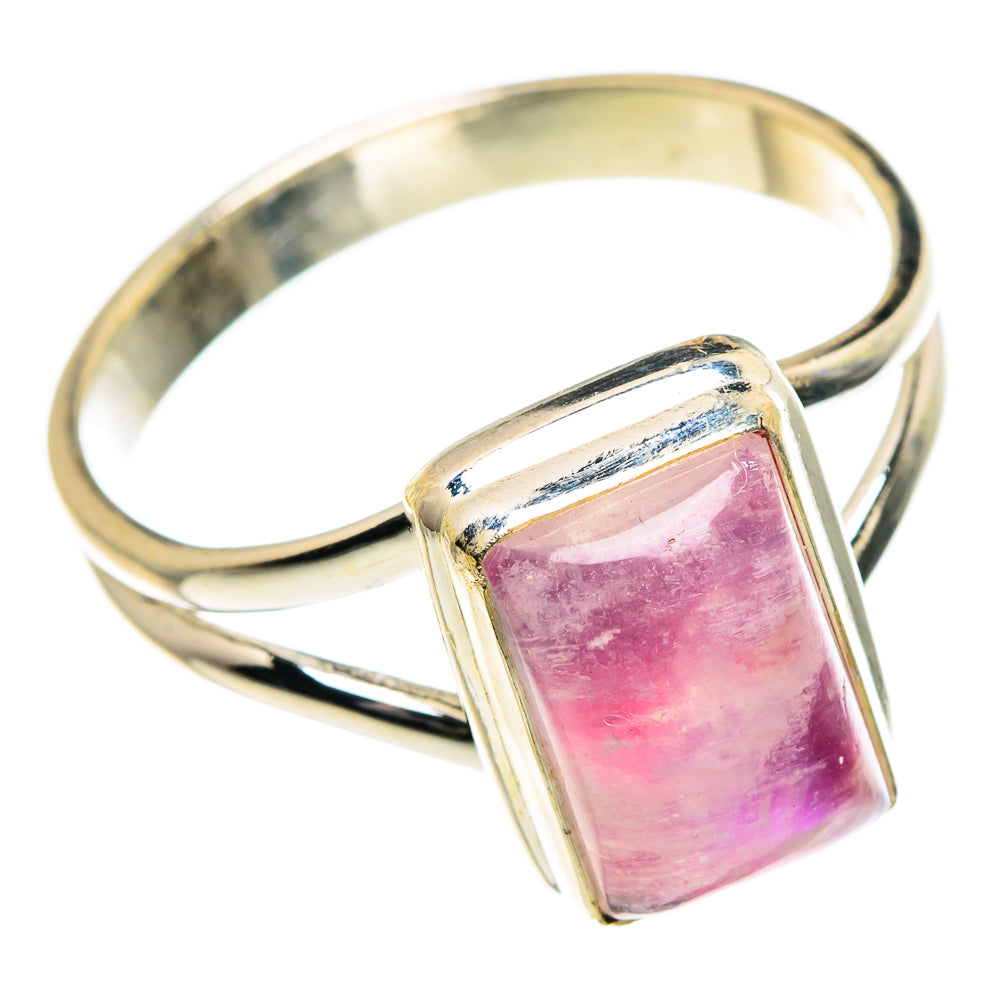 Pink Moonstone Rings handcrafted by Anasilvercos - RING83916