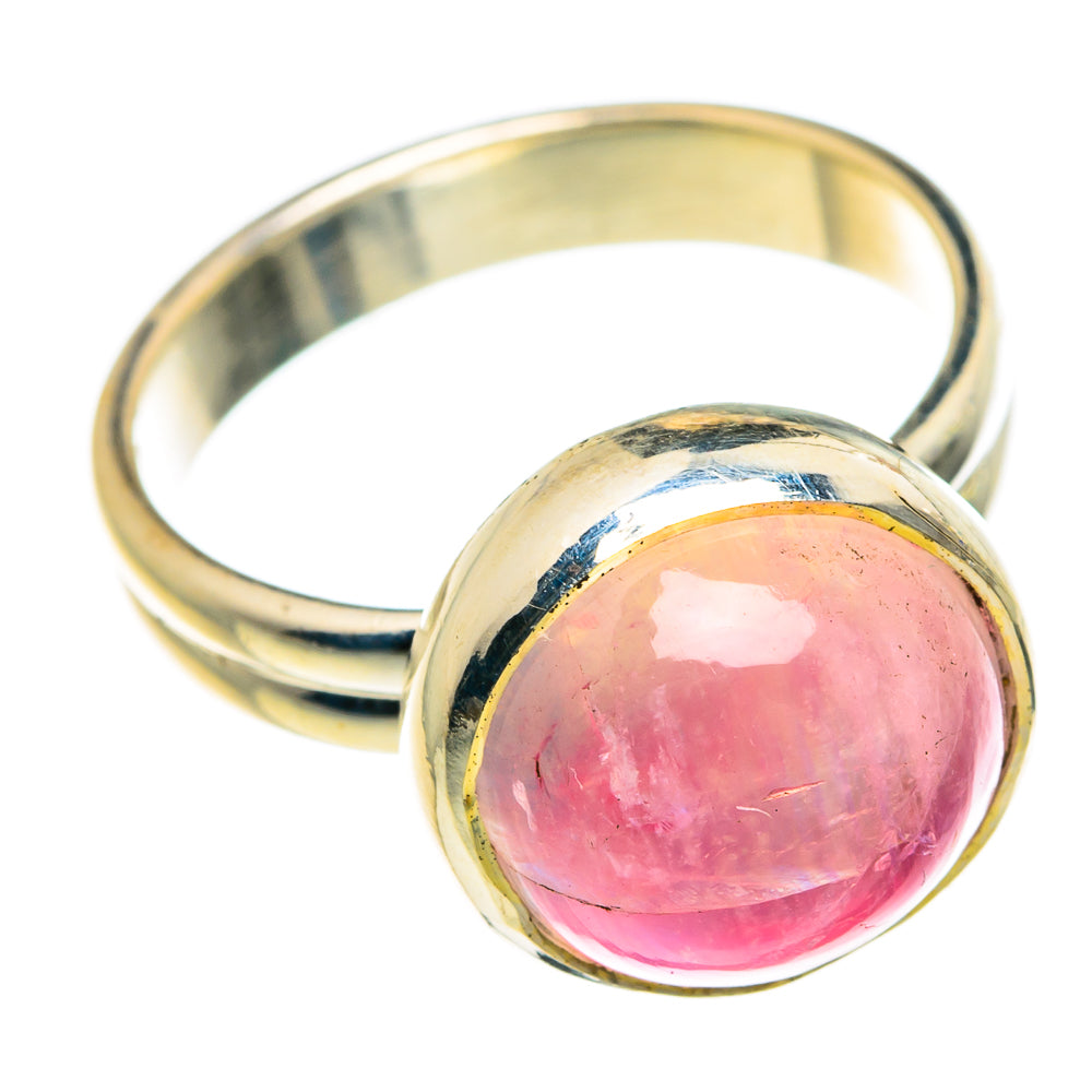 Pink Moonstone Rings handcrafted by Anasilvercos - RING83918