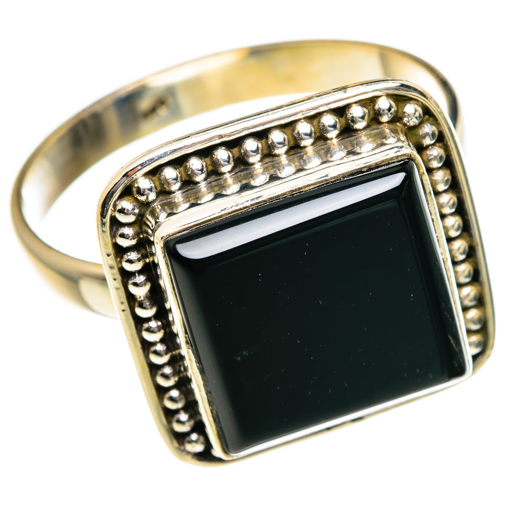 Black Onyx Rings handcrafted by Anasilvercos - RING83922