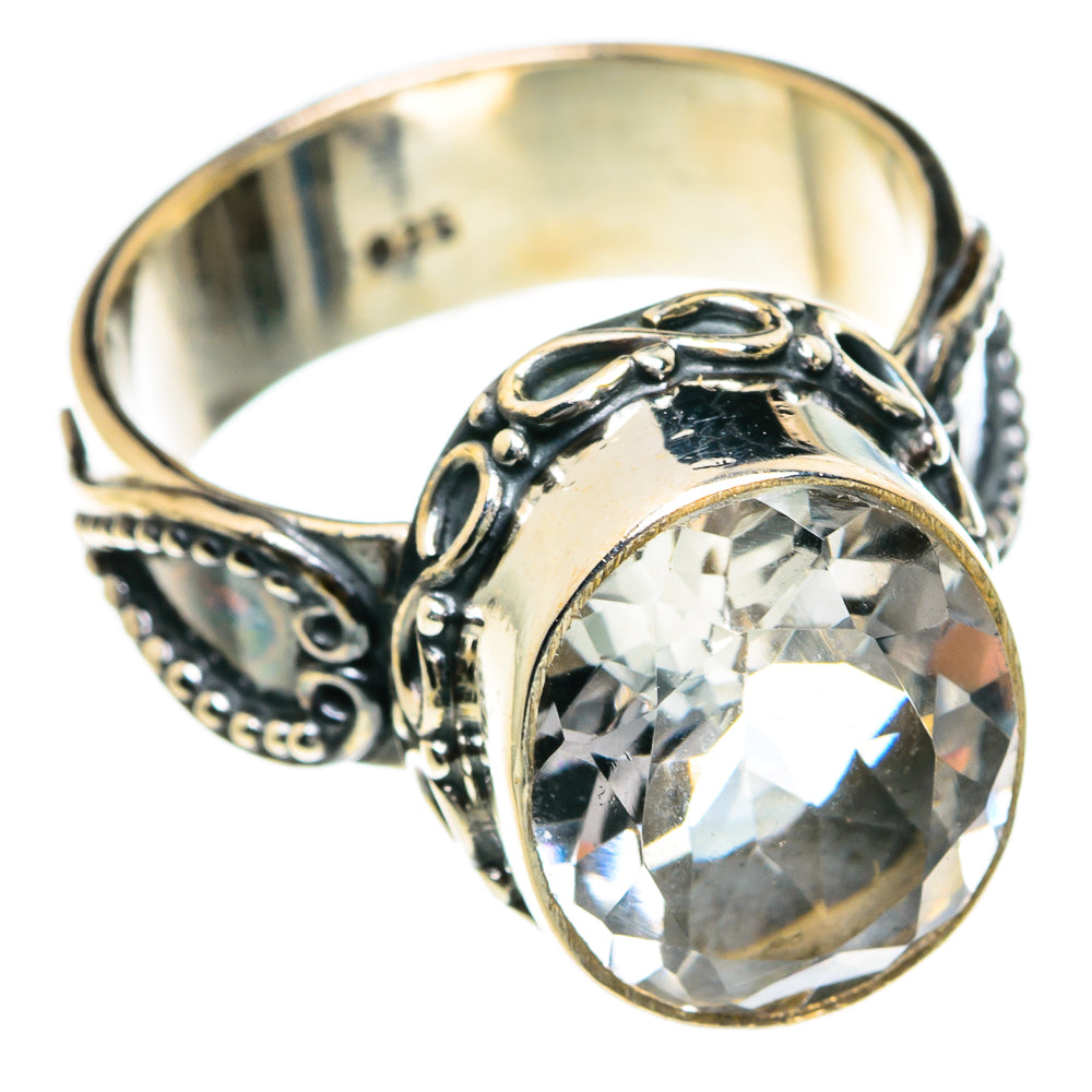 White Quartz Rings handcrafted by Anasilvercos - RING83927