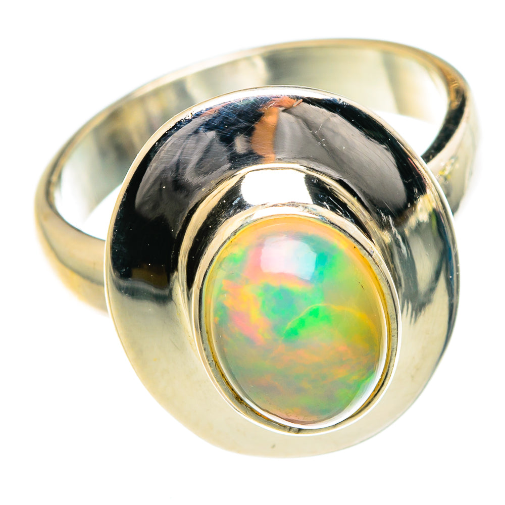 Ethiopian Opal Rings handcrafted by Anasilvercos - RING83929