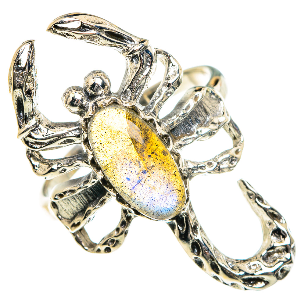 Labradorite Rings handcrafted by Anasilvercos - RING83933