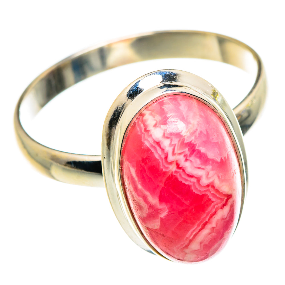Rhodochrosite Rings handcrafted by Anasilvercos - RING83952