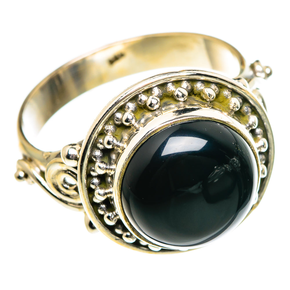 Black Onyx Rings handcrafted by Anasilvercos - RING83960