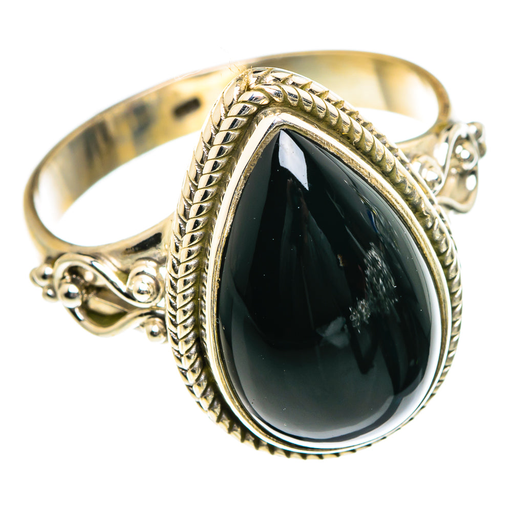Black Onyx Rings handcrafted by Anasilvercos - RING83961