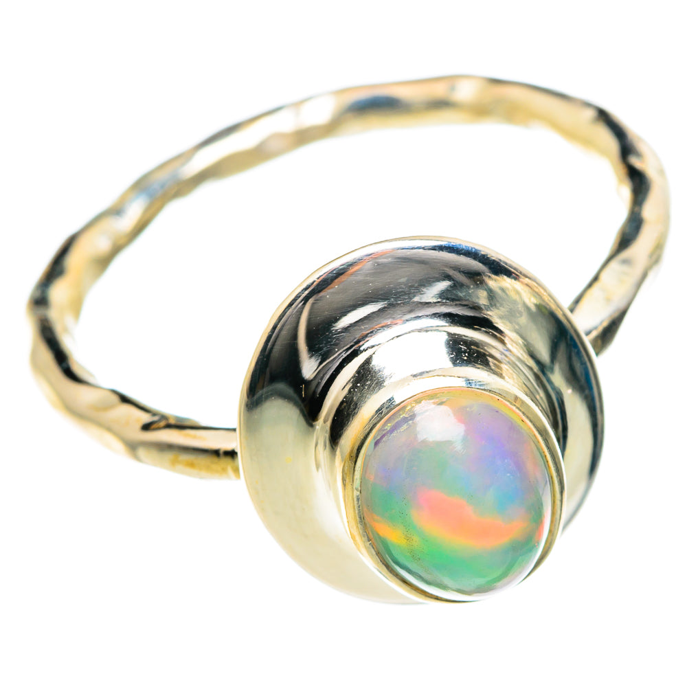 Ethiopian Opal Rings handcrafted by Anasilvercos - RING83968