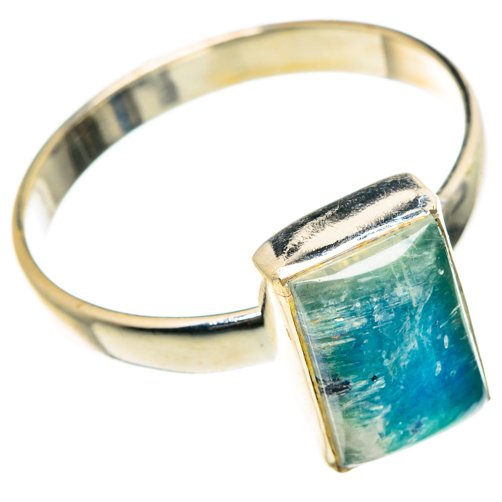 Green Moonstone Rings handcrafted by Anasilvercos - RING83980