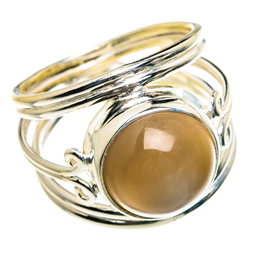 Moonstone Rings handcrafted by Anasilvercos - RING83981