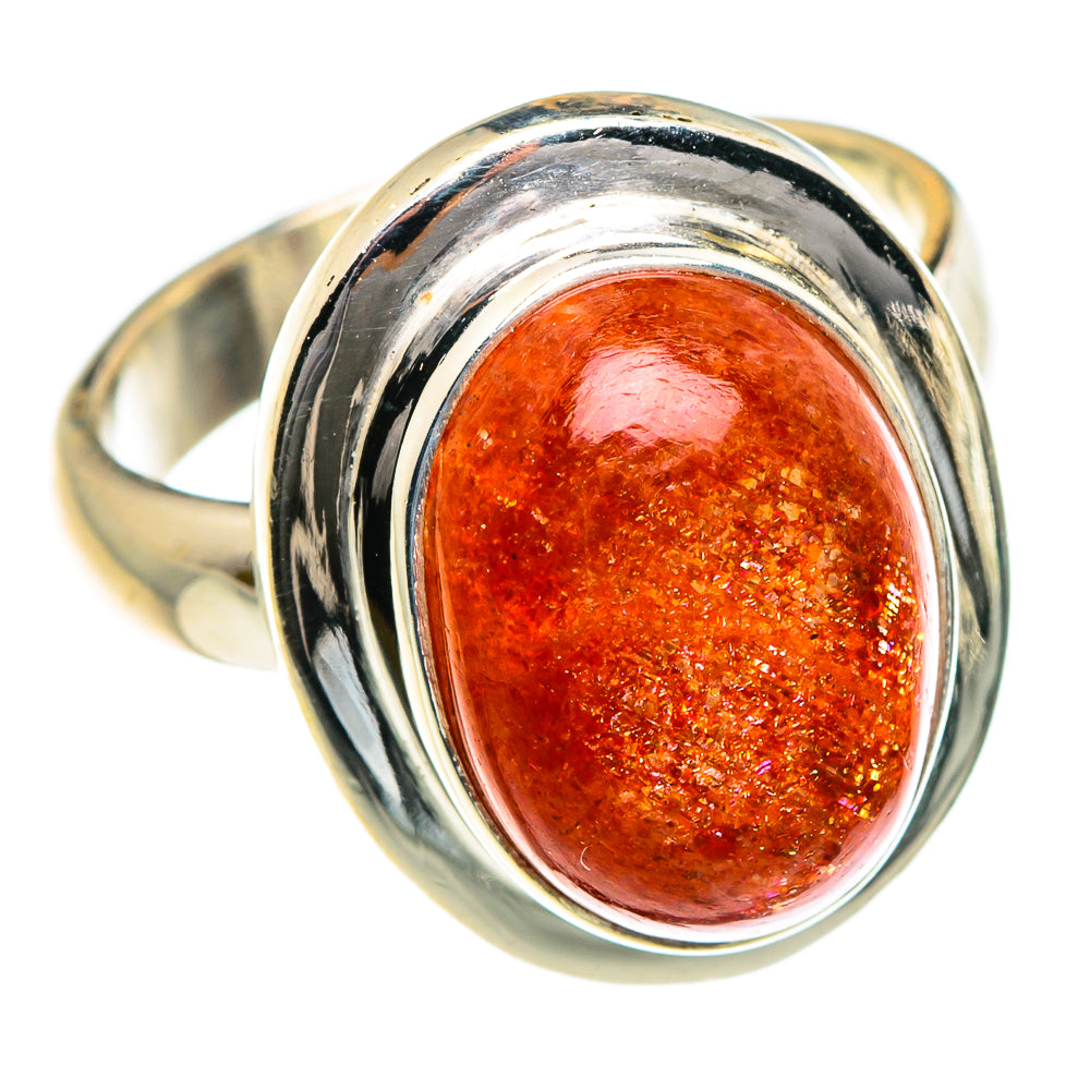 Sunstone Rings handcrafted by Anasilvercos - RING83987