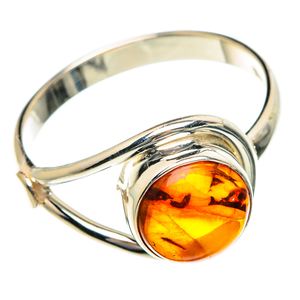 Baltic Amber Rings handcrafted by Anasilvercos - RING83989