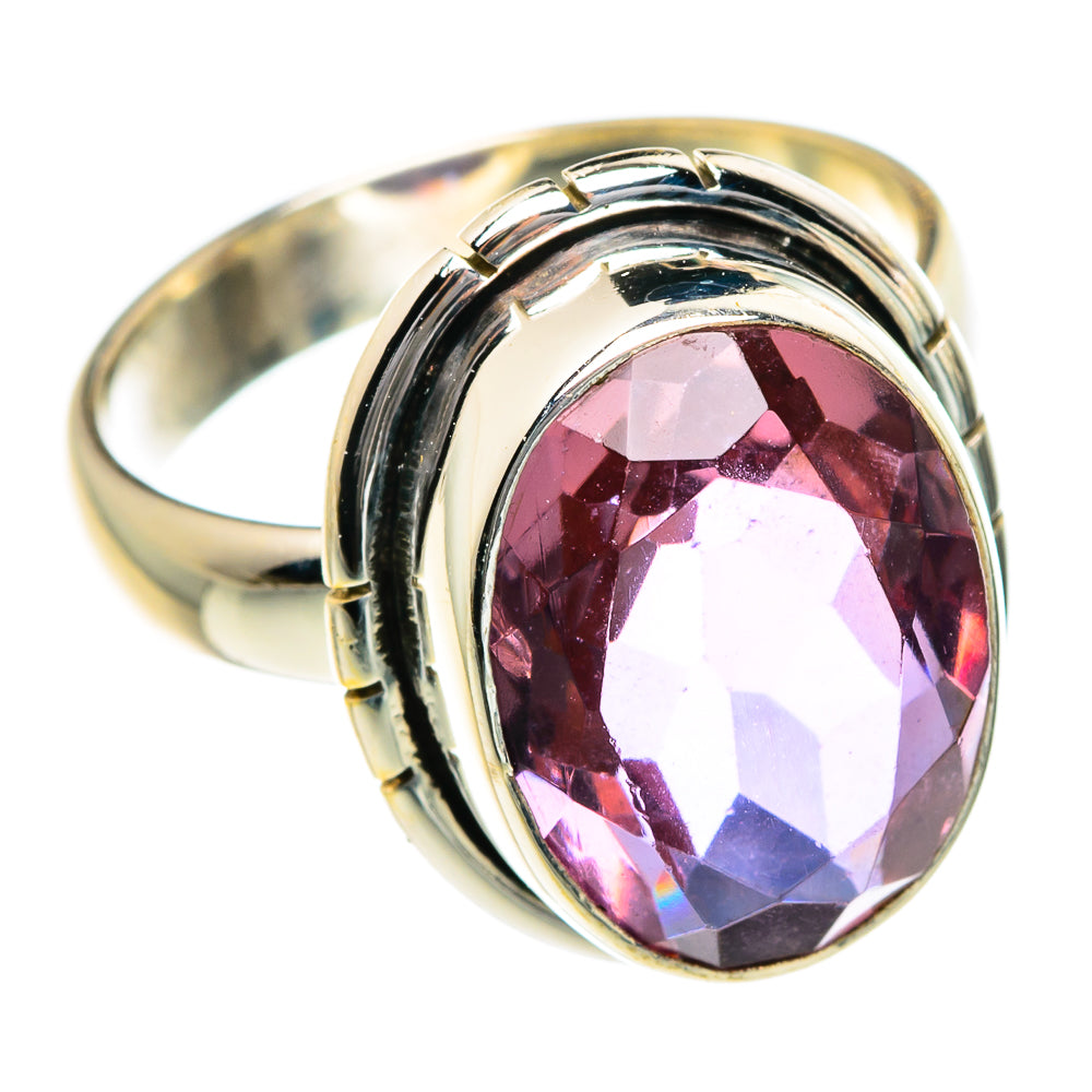 Color Change Alexandrite (lab.) Rings handcrafted by Anasilvercos - RING83995