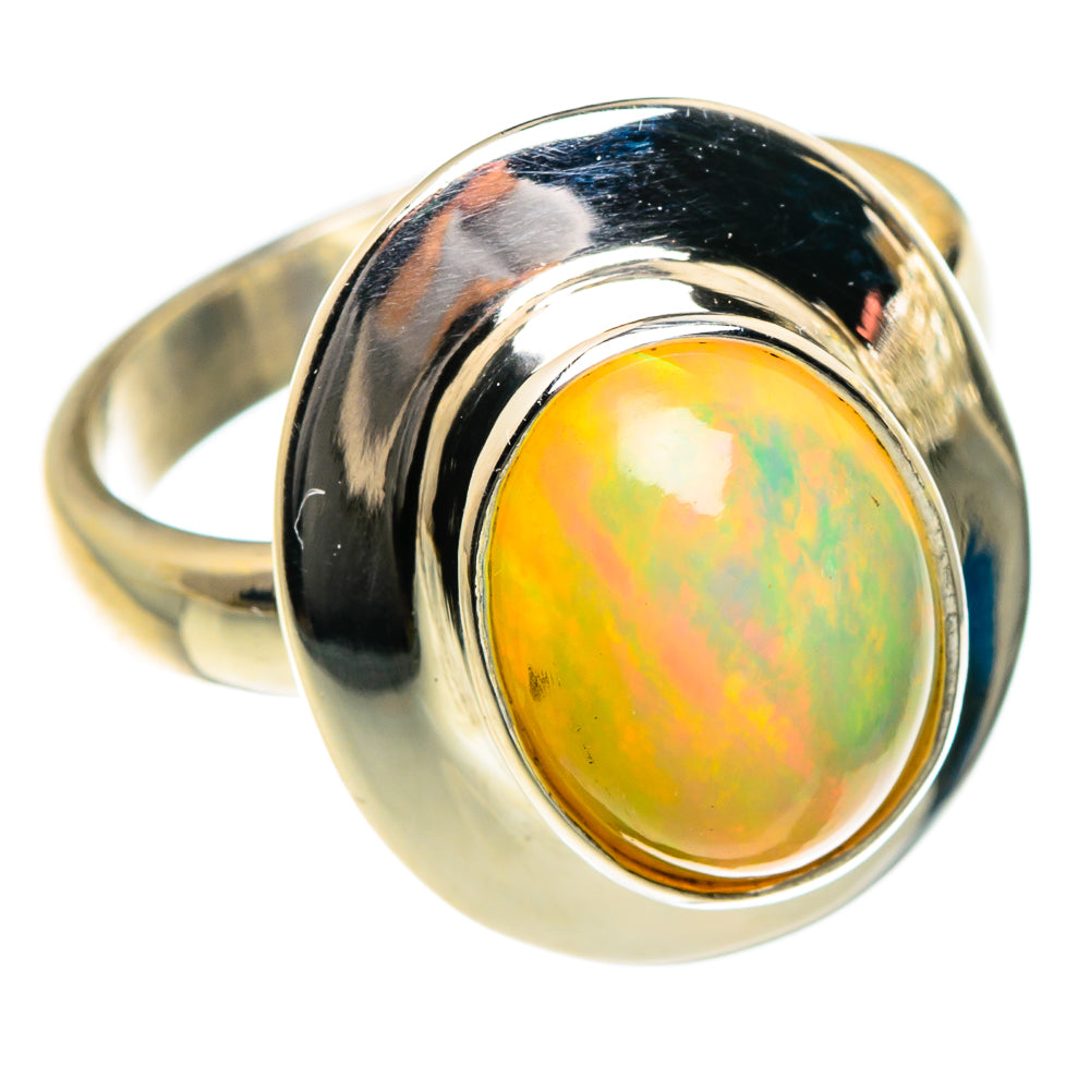 Ethiopian Opal Rings handcrafted by Anasilvercos - RING84006