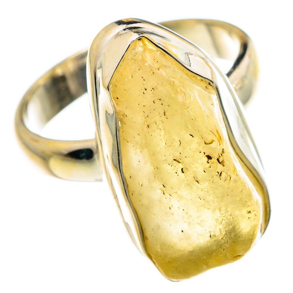 Libyan Glass Rings handcrafted by Anasilvercos - RING84028