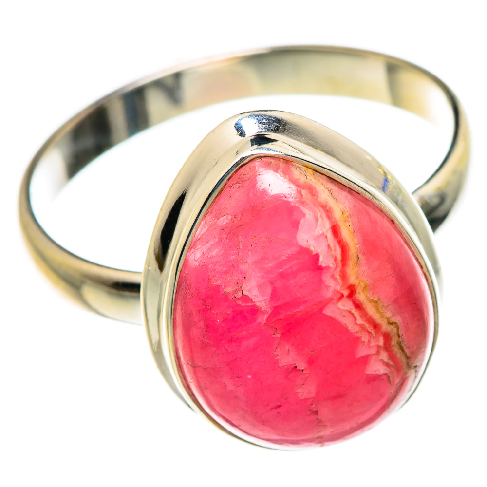 Rhodochrosite Rings handcrafted by Anasilvercos - RING84034