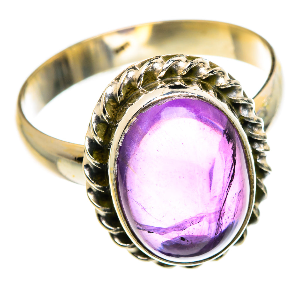 Amethyst Rings handcrafted by Anasilvercos - RING84036